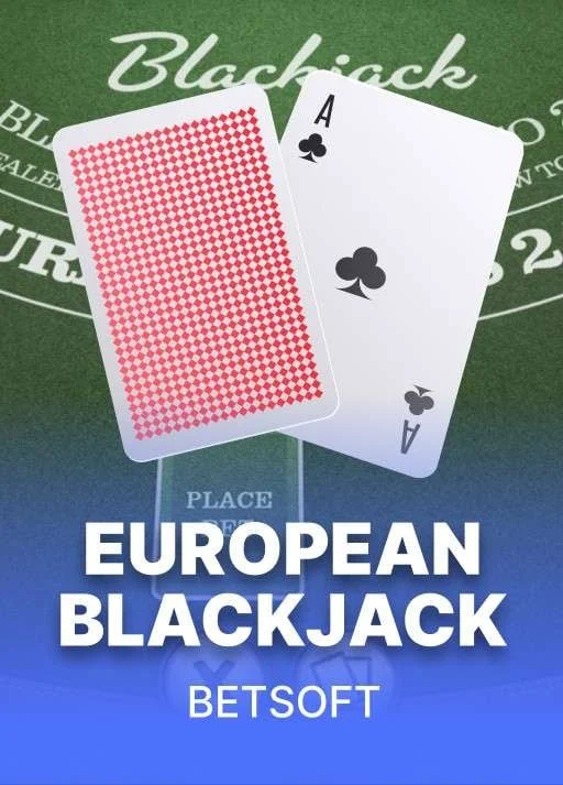 Jogo de mesa European Blackjack, Betsoft